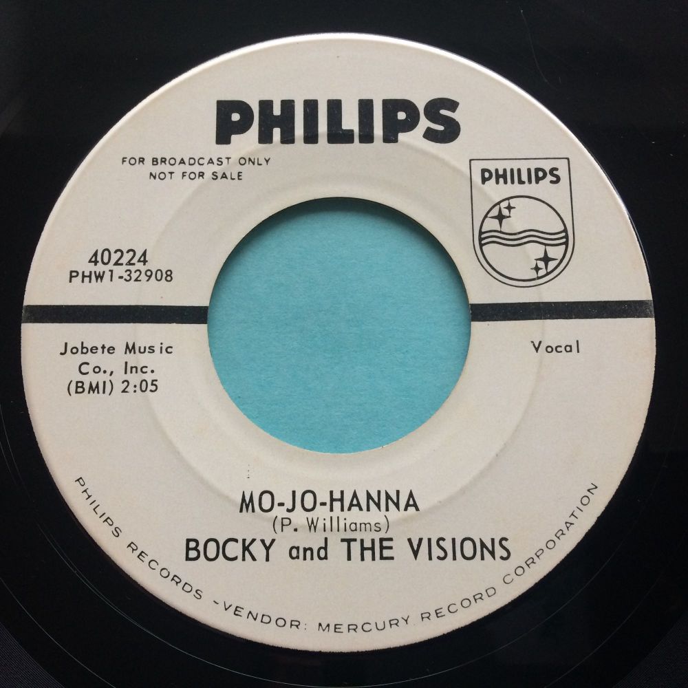 Bocky and the Visions - Mo-Jo-Hanna - Philips promo - Ex-