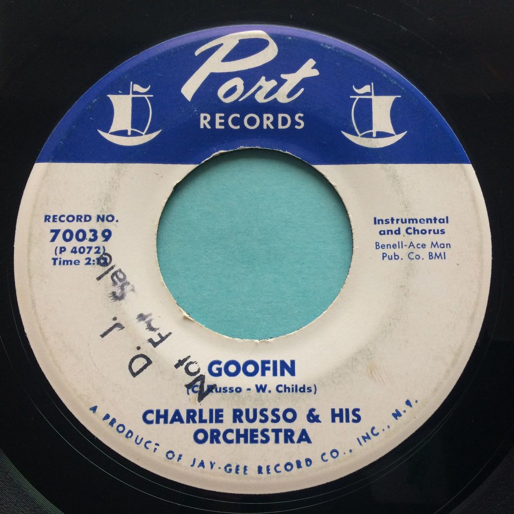 Charlie Russo - Goofin' - Port - VG+