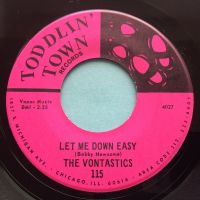 Vontastics - Let me down easy - Toddlin' Town - Ex