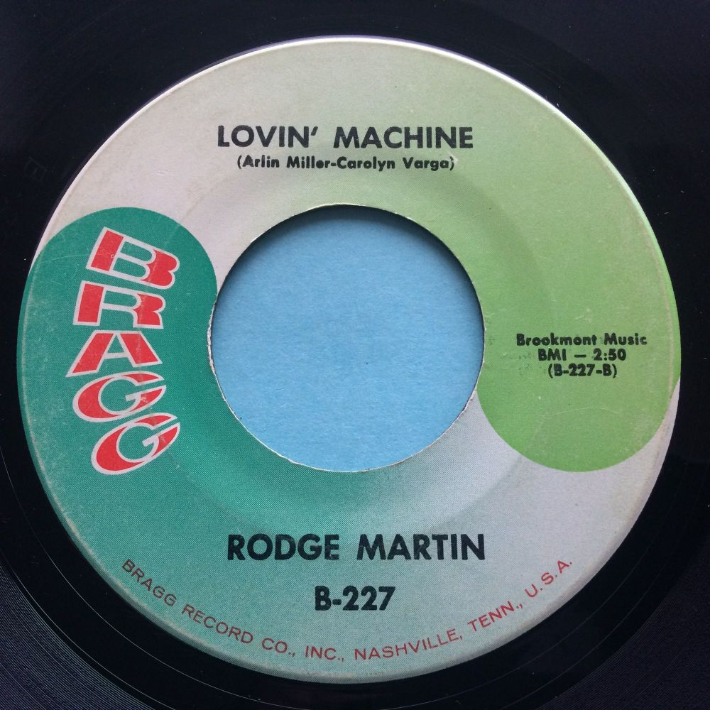 Rodge Martin - Lovin' machine - Bragg - VG+