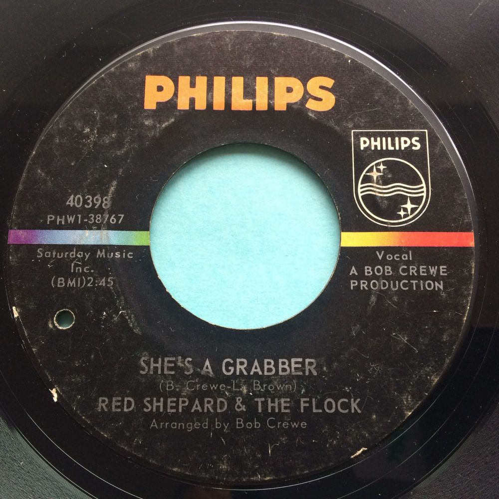 Red Shepard & The Flock - She's a grabber - Philips - VG+