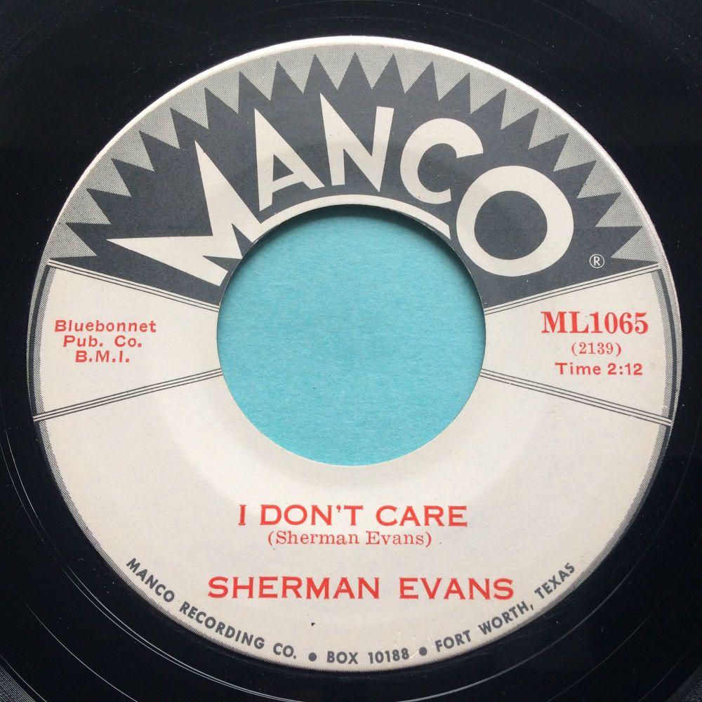 Sherman Evans - I don't care - Manco - Ex