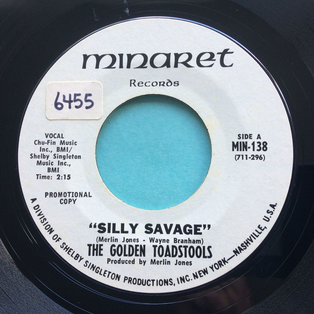 Golden Toadstools - Silly Savage - Minaret promo - Ex