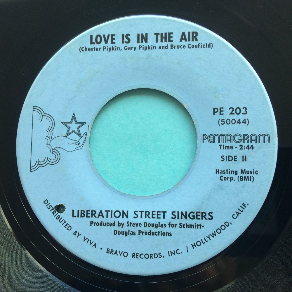 Liberation Street Singers - Love is in the air - Pentagram - Ex-