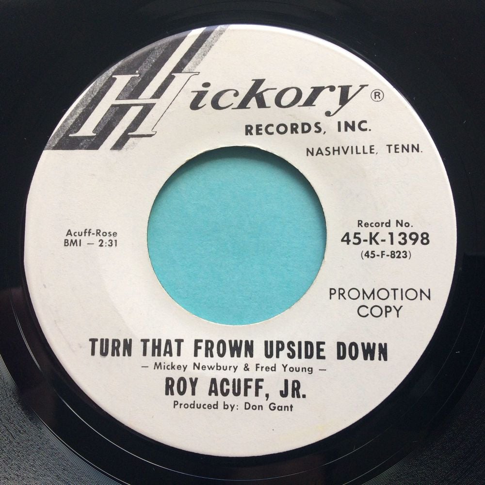 Roy Acuff Jr - Turn that frown upside down - Hickory promo - Ex