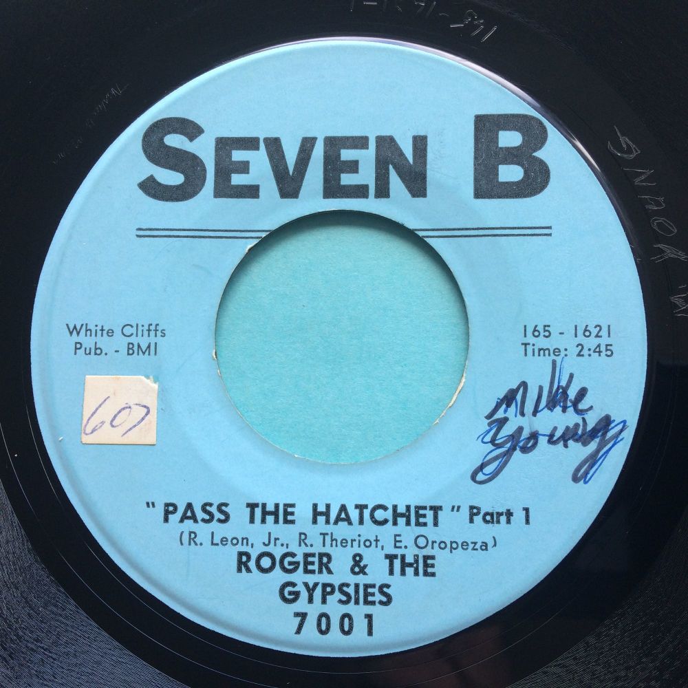 Roger & The Gypsies - Pass the hatchet - Seven B - VG+