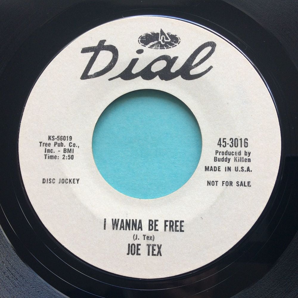 Joe Tex - I wanna be free - Dial promo - Ex