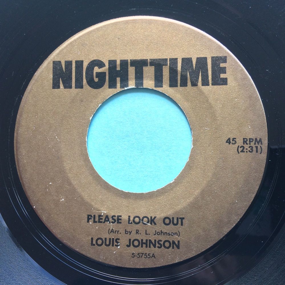 Louis Johnson - Please look out - Nighttime - VG+