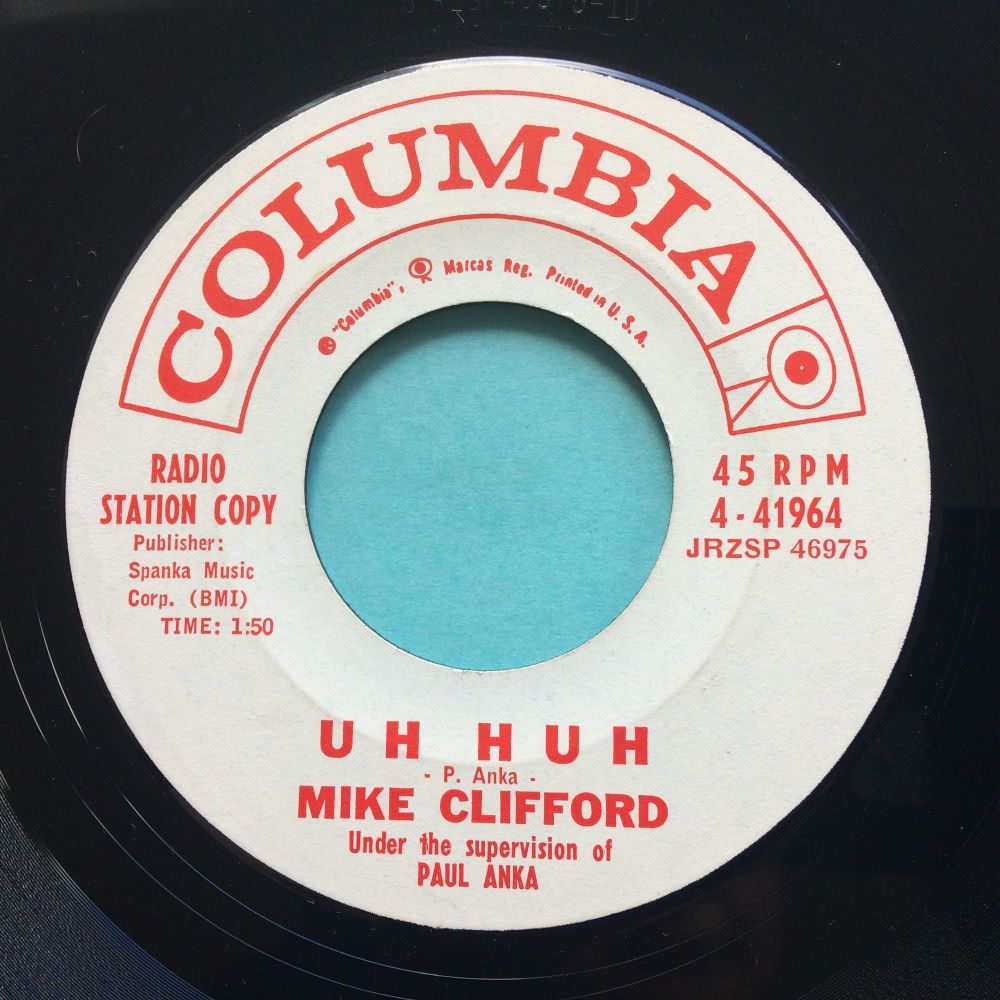 Mike Clifford - Uh huh - Columbia promo - Ex