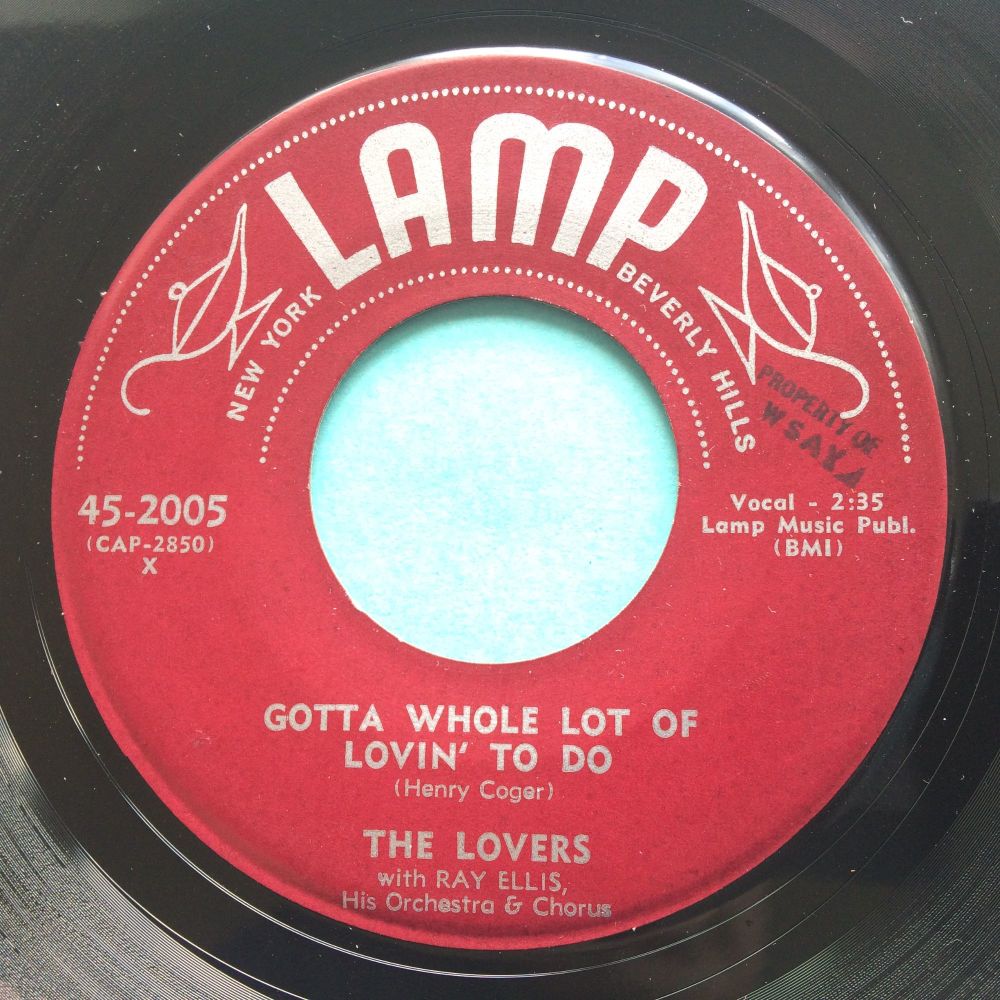 Lovers - Gotta whole lot of lovin' to do - Lamp - VG+