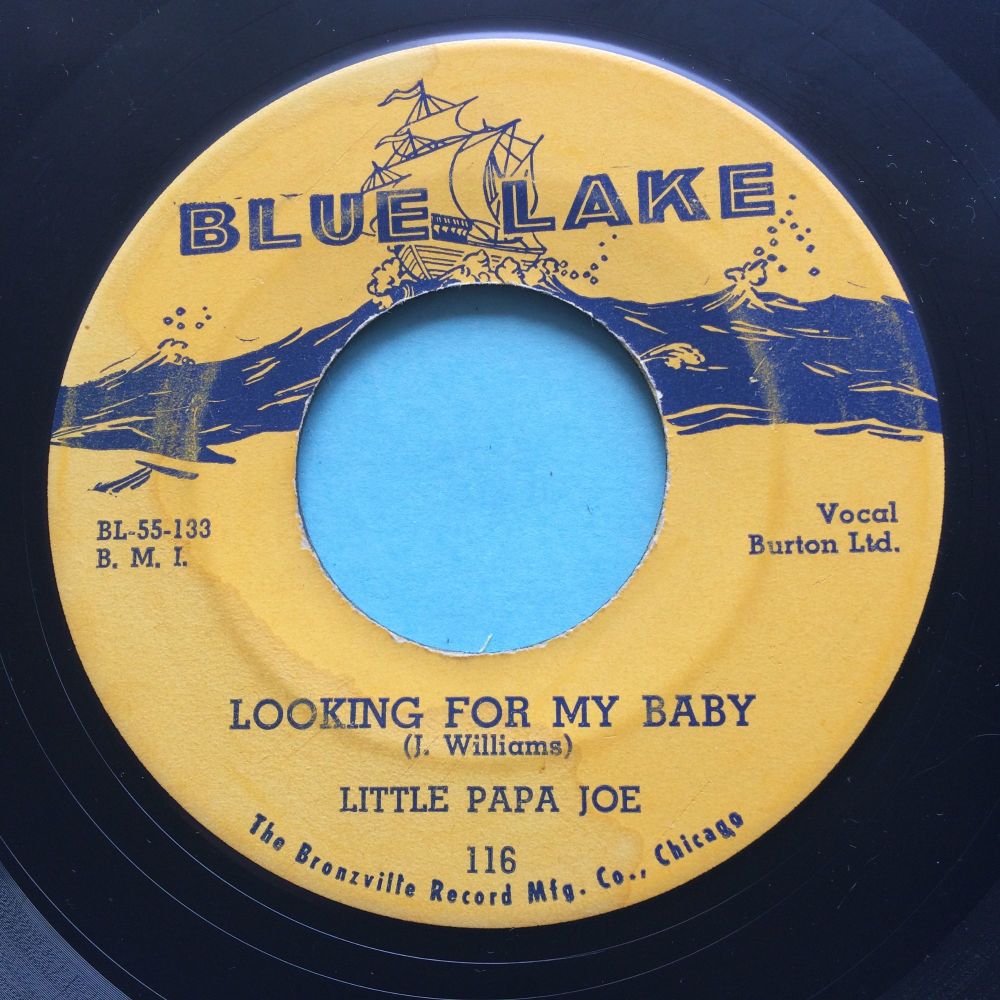 Little Papa Joe - Looking for my baby - Blue Lake - VG+ (ghosting)