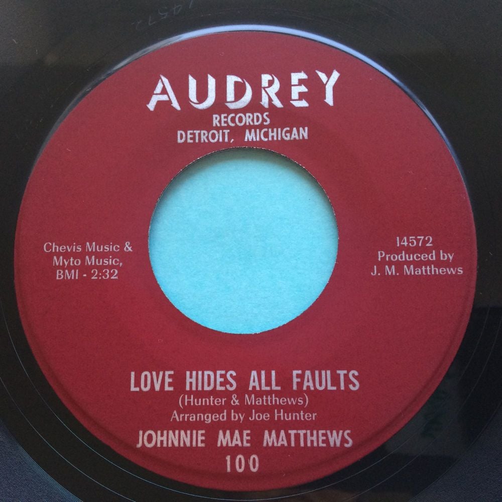 Johnnie Mae Matthews - Love hides all faults - Audrey - Ex-