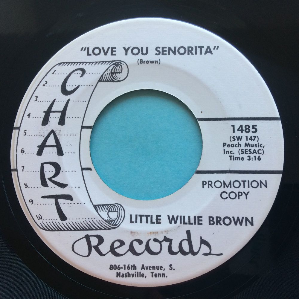 Little Willie Brown - Love you senorita - Chart - Ex