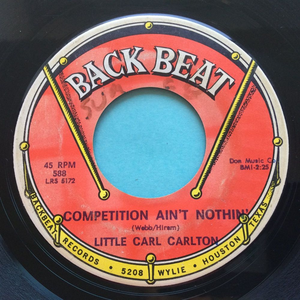 Carl Carlton - Competition - Backbeat - VG+