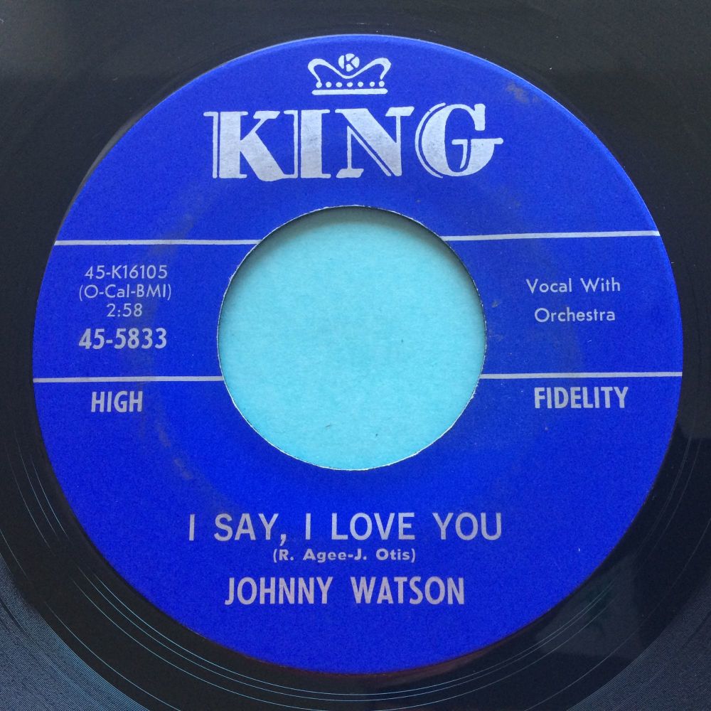 Johnny Watson  - I say, I love you - King - Ex-