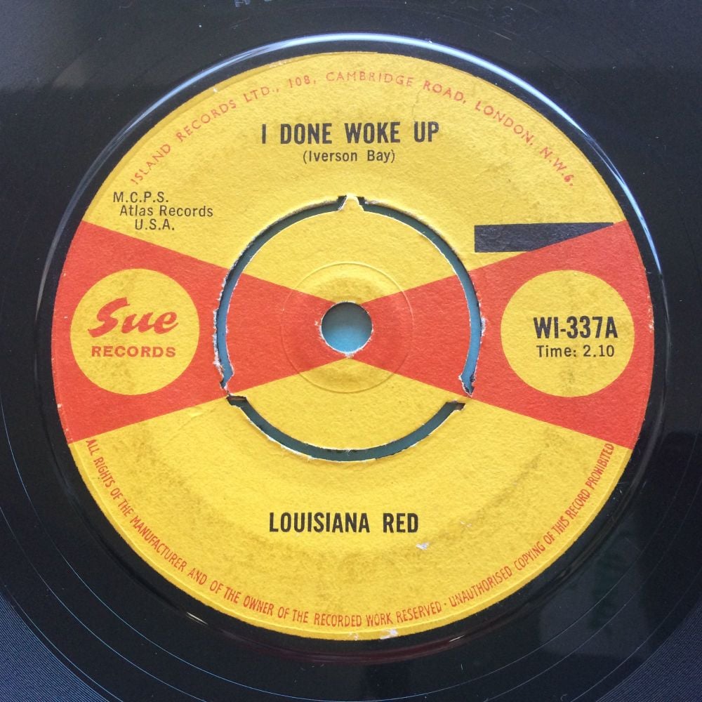 Louisiana Red - I done woke up b/w I had a feeling - U.K. Sue - Ex-