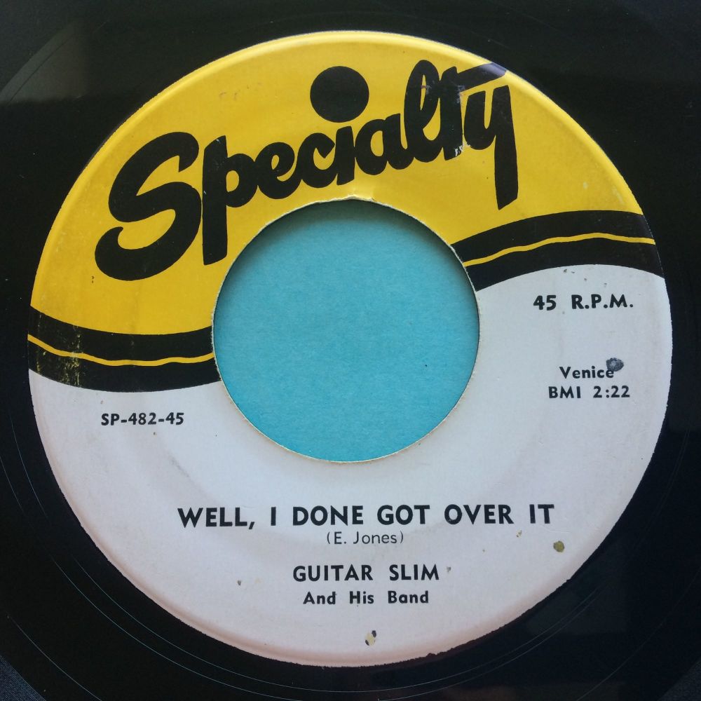 Guitar Slim - Well I done got over it - Specialty - VG+