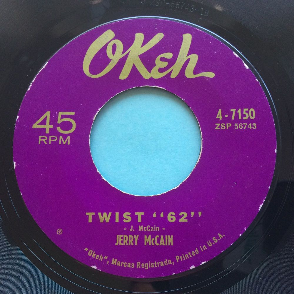 Jerry McCain - Twist "62" b/w Red Top - Okeh - VG+