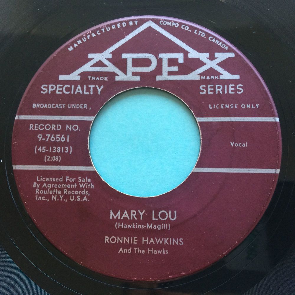 Ronnie Hawkins - Mary Lou - Apex (Canadian) - Ex-