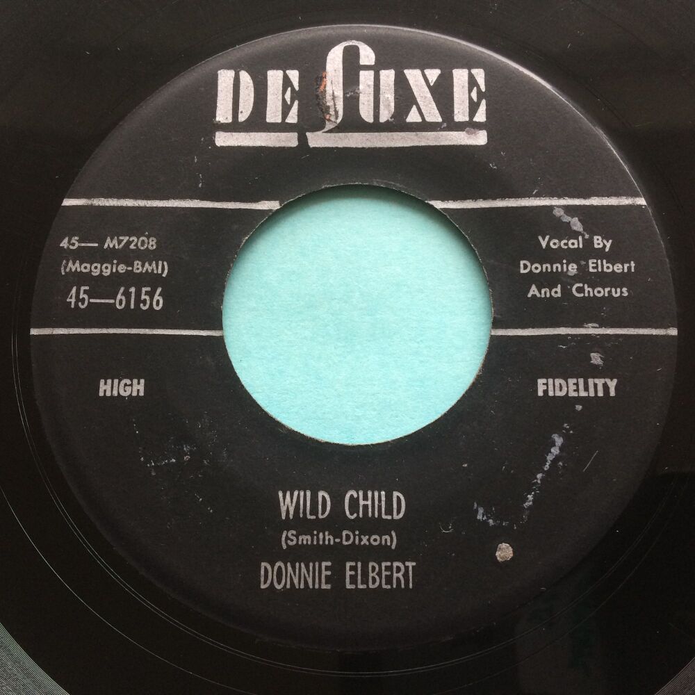 Donnie Elbert - Wild Child b/w Let's do the stroll - Deluxe - VG+