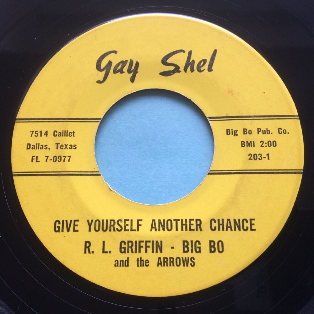 R L Griffin - Give yourself another chance b/w Nobody cares - Gay Shel - Ex-