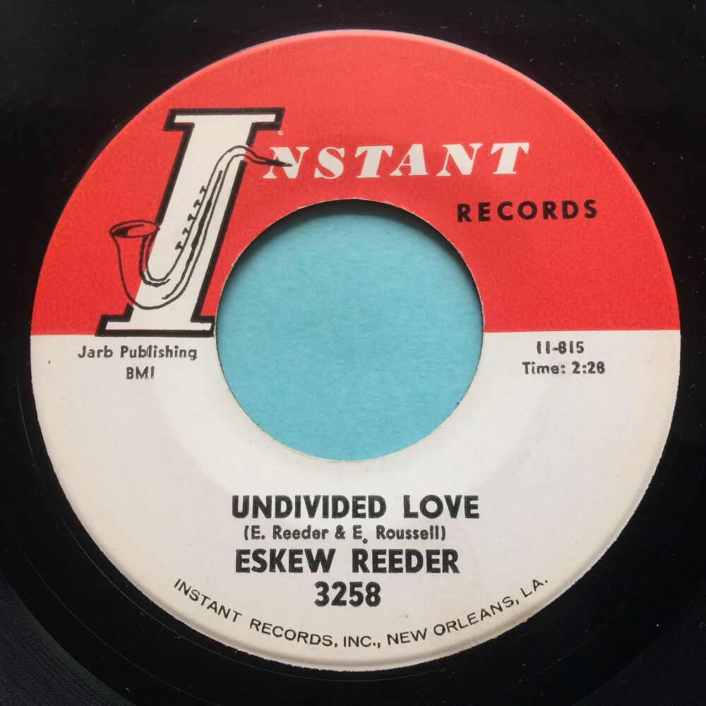 Eskew Reeder - Undivided love - Instant - Ex-
