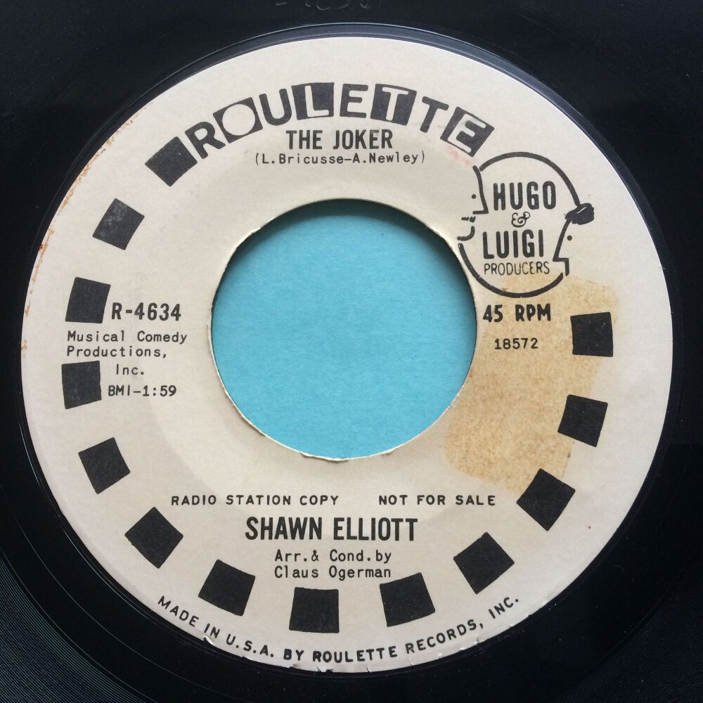 Shawn Elliott - The Joker - Roulette promo - Ex (small sticker stain)