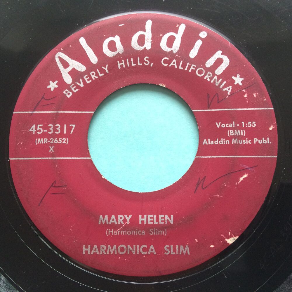 Harmonica Slim - Mary Helen - Aladdin - VG