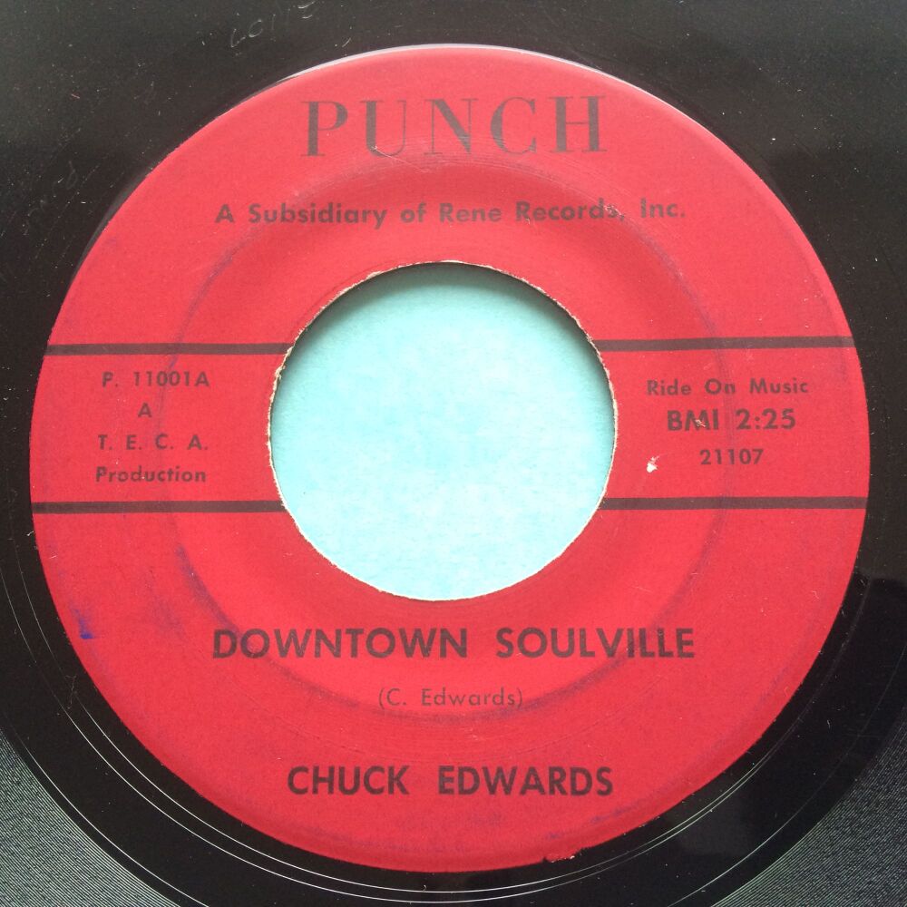 Chuck Edwards - Downtown Soulville - Punch - VG+