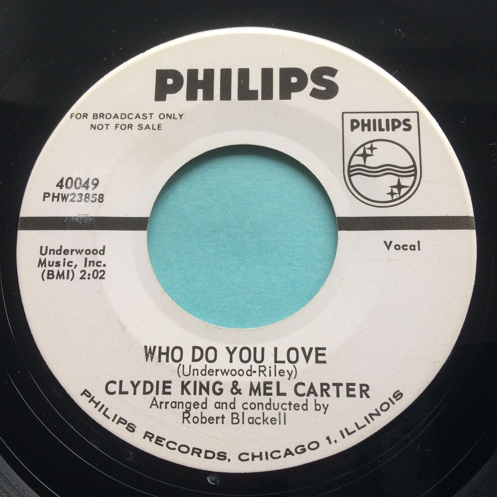 Clydie King & Mel Carter - Who do you love - Philips promo - Ex