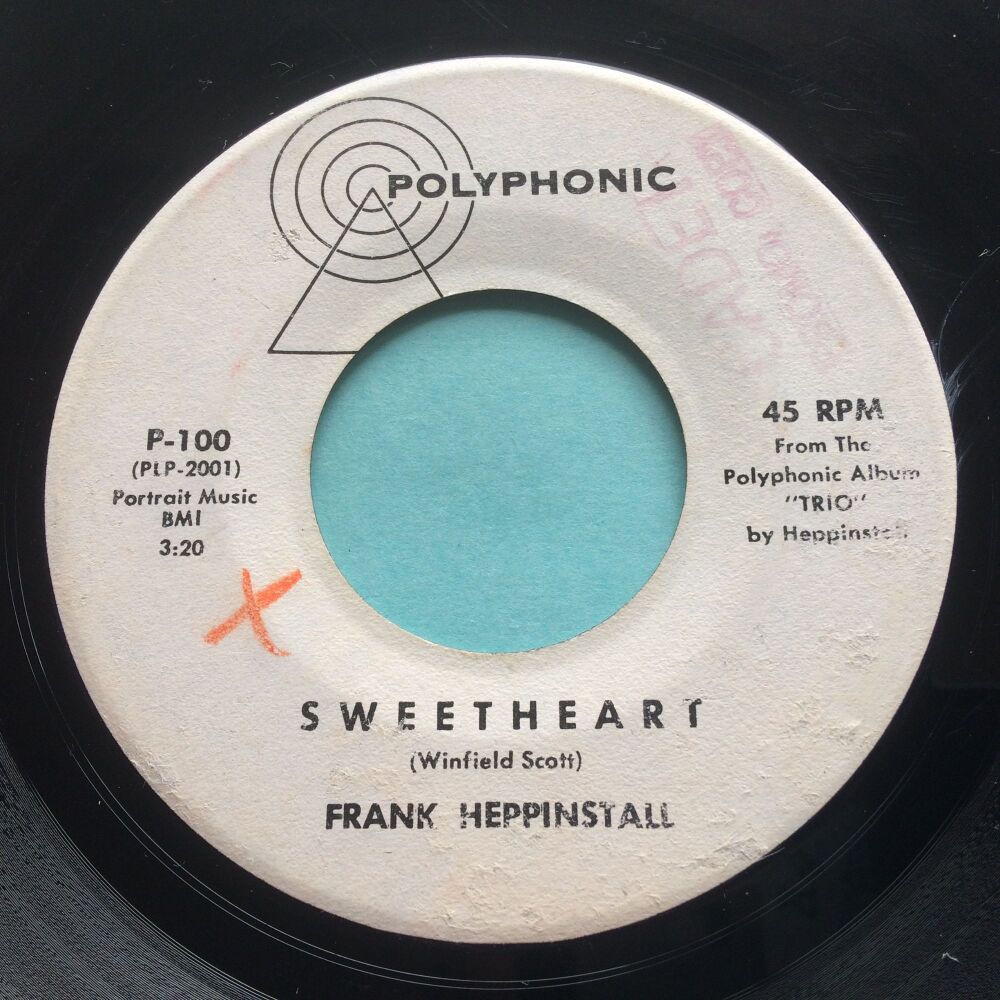 Frank Heppinstall - Sweetheart - Polyphonic - VG+