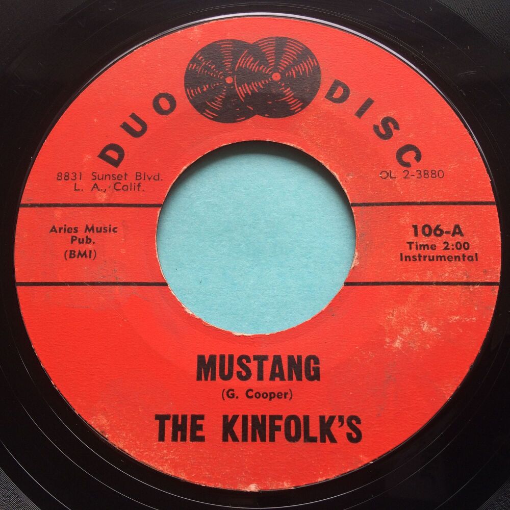 The Kinfolks - Mustang - Duo Disc - VG+