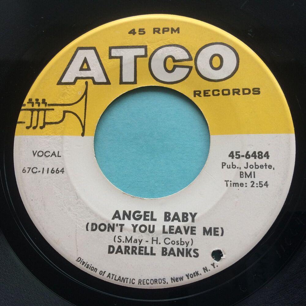 Darrell Banks - Angel baby (Don't you leave me) - Atco - Ex-