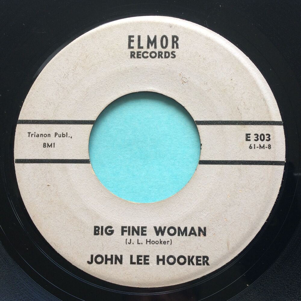 John Lee Hooker - Big fine woman - Elmor - VG+