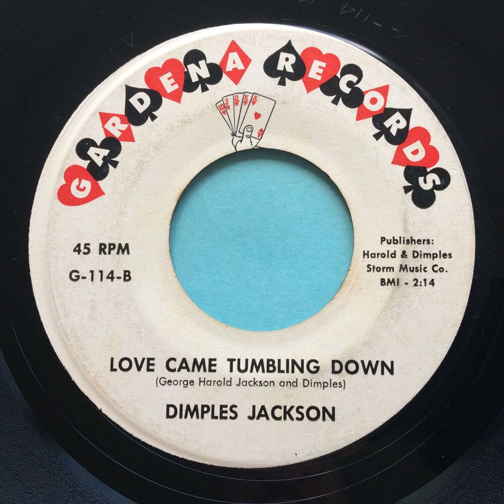 Dimples Jackson - Love came tumbling down - Gardena - VG+