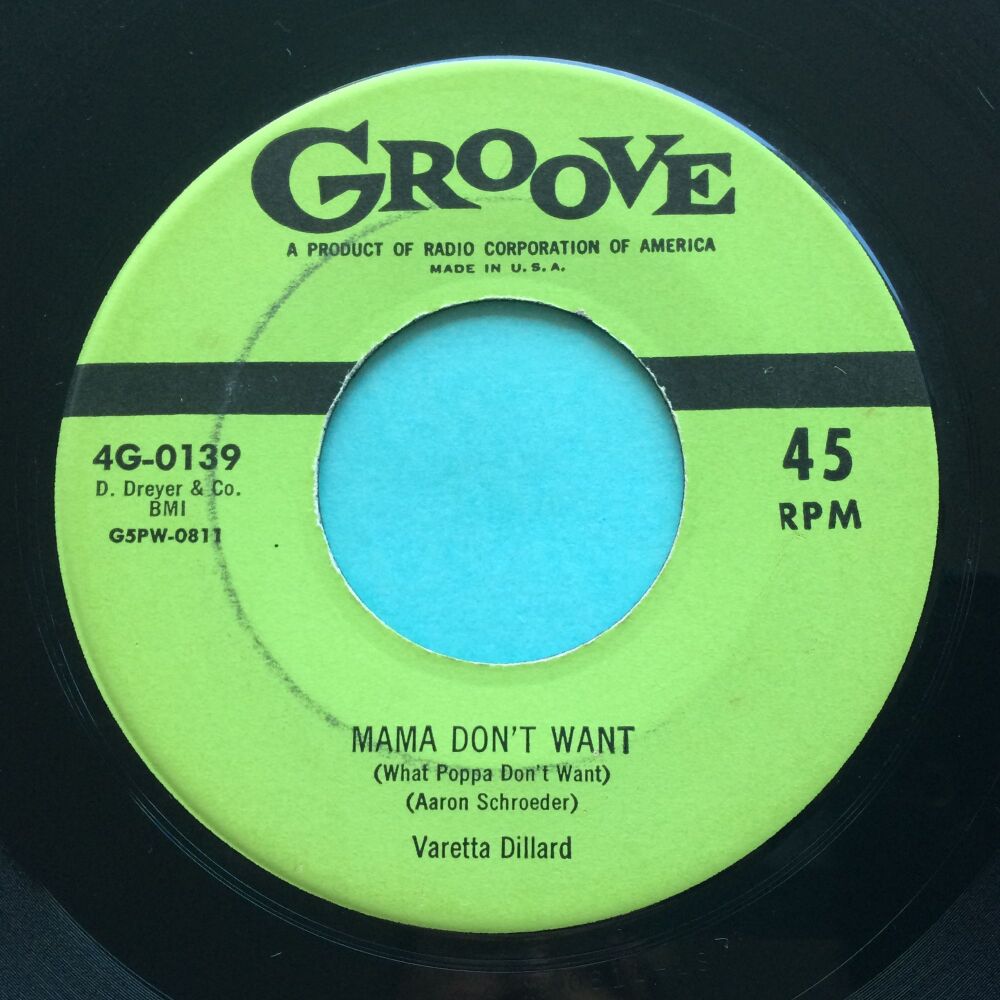 Varetta Dillard - Mama don't want - Groove - Ex-