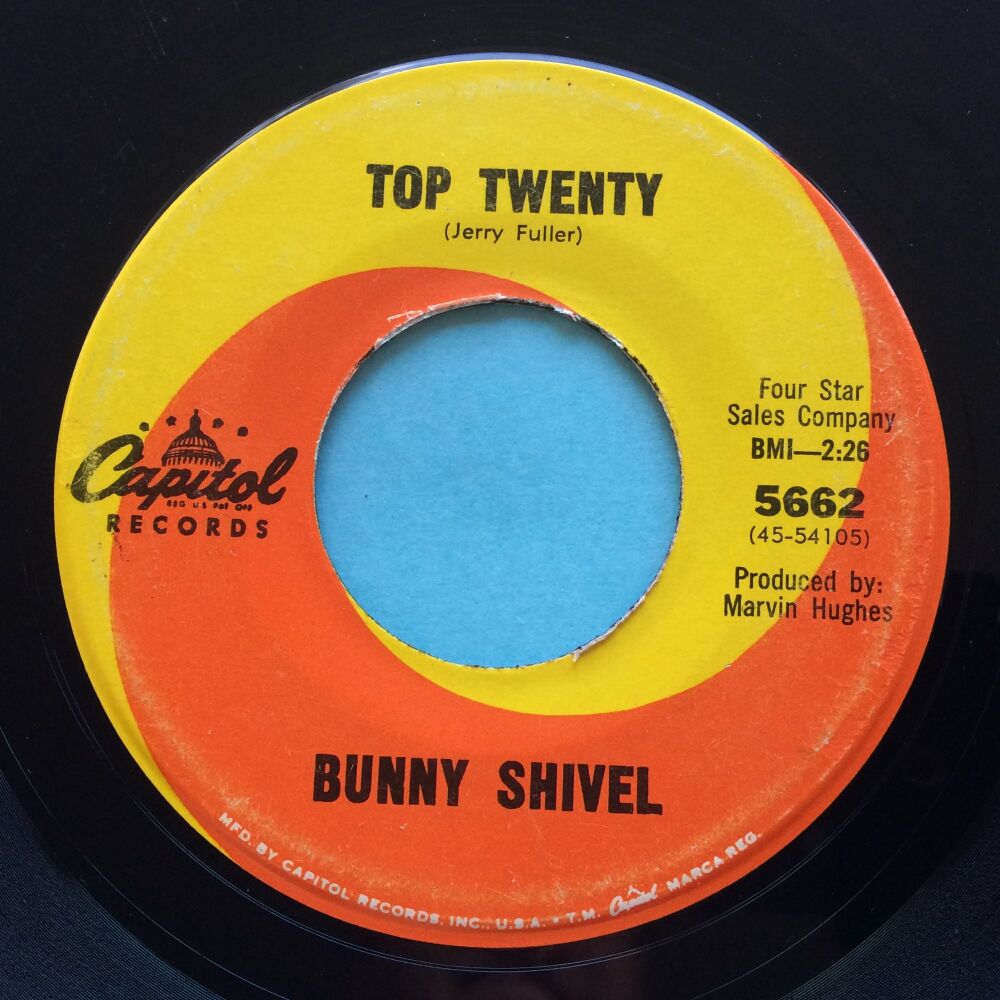 Bunny Shivel - Top Twenty - Capitol - VG+