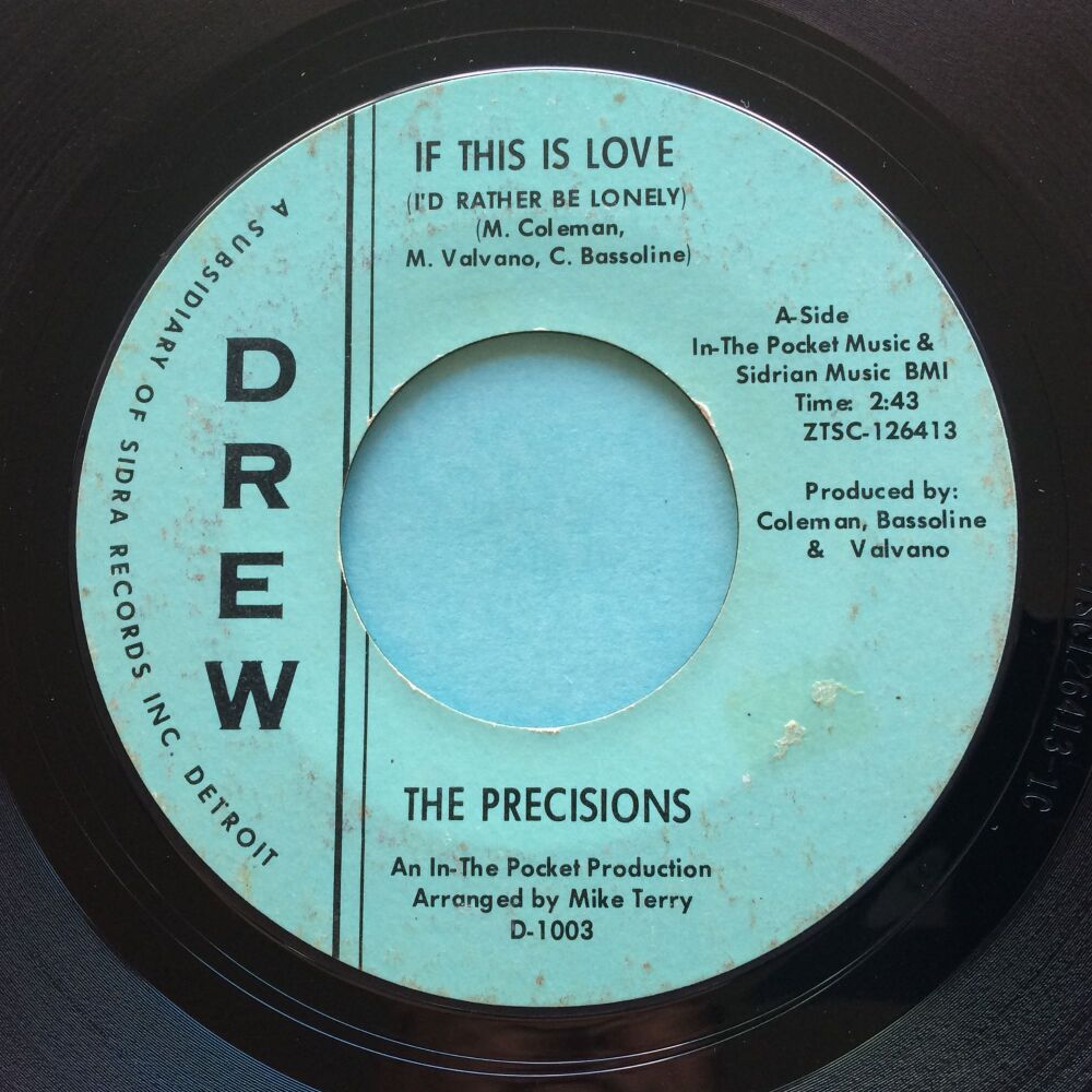 Precisions - If this is love - Drew - VG+
