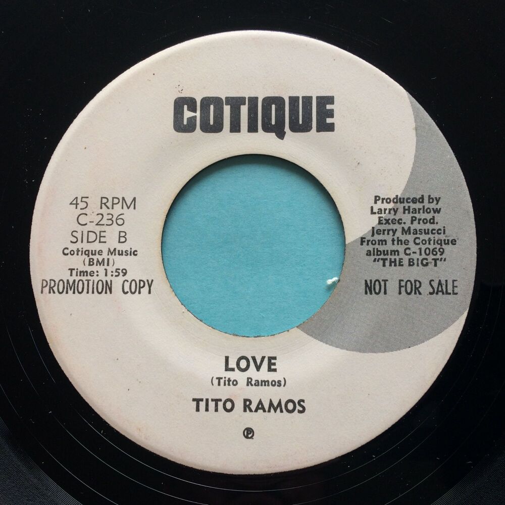 Tito Ramos - Love - Cotique promo - VG+