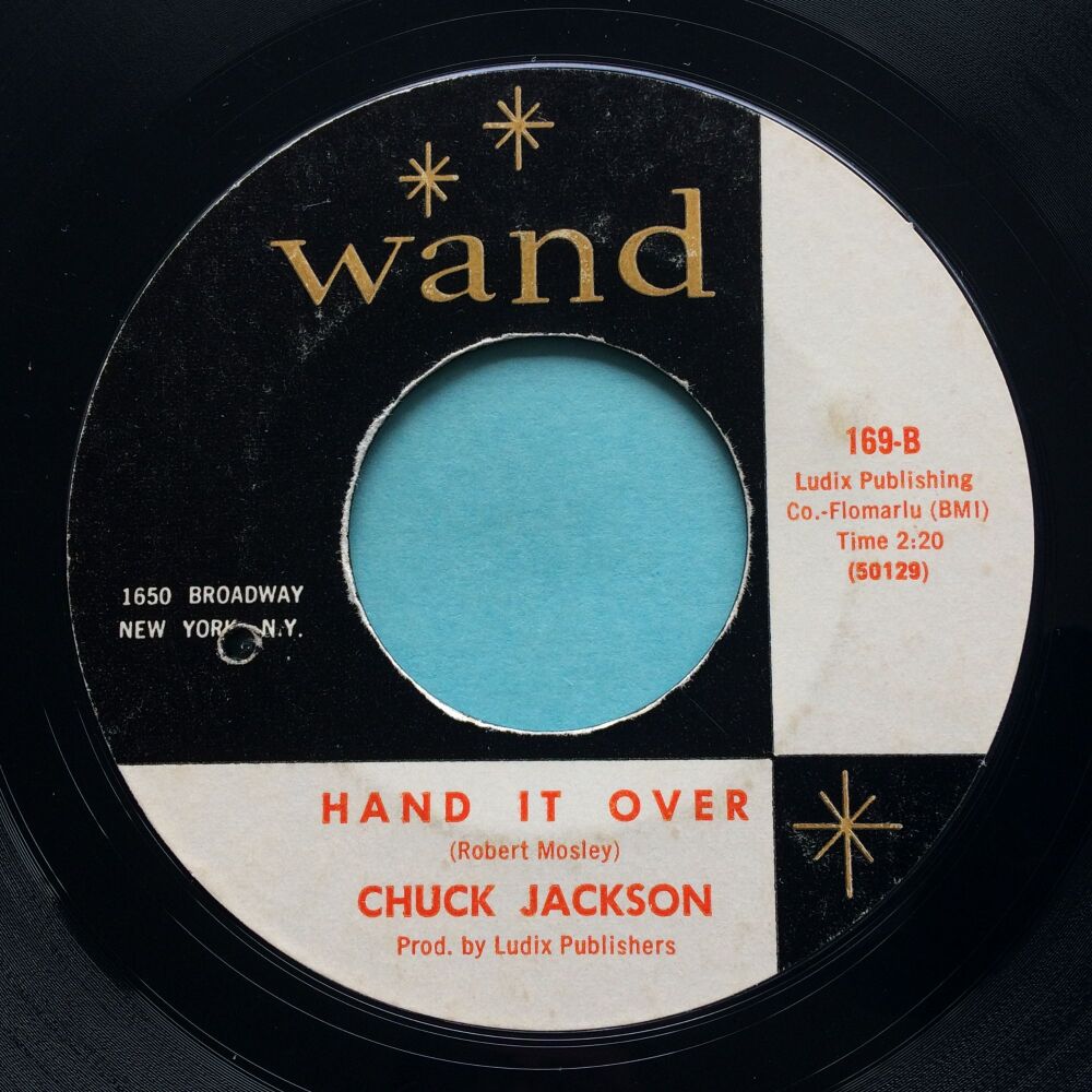 Chuck Jackson - Hand it over - Wand - VG+