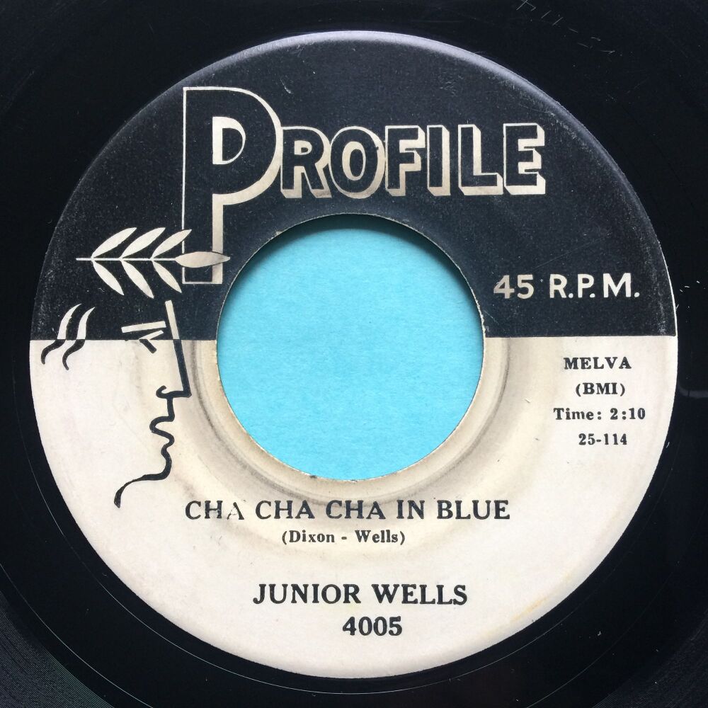 Junior Wells - Cha cha cha in blue - Profile - VG+