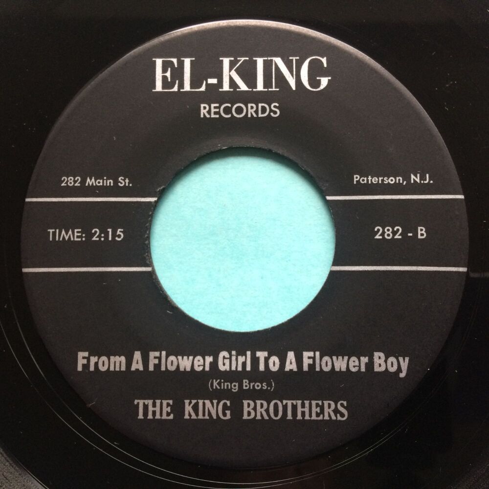 The King Brothers - From a flower girl to a flower boy b/w New Orleans - El-King - Ex-