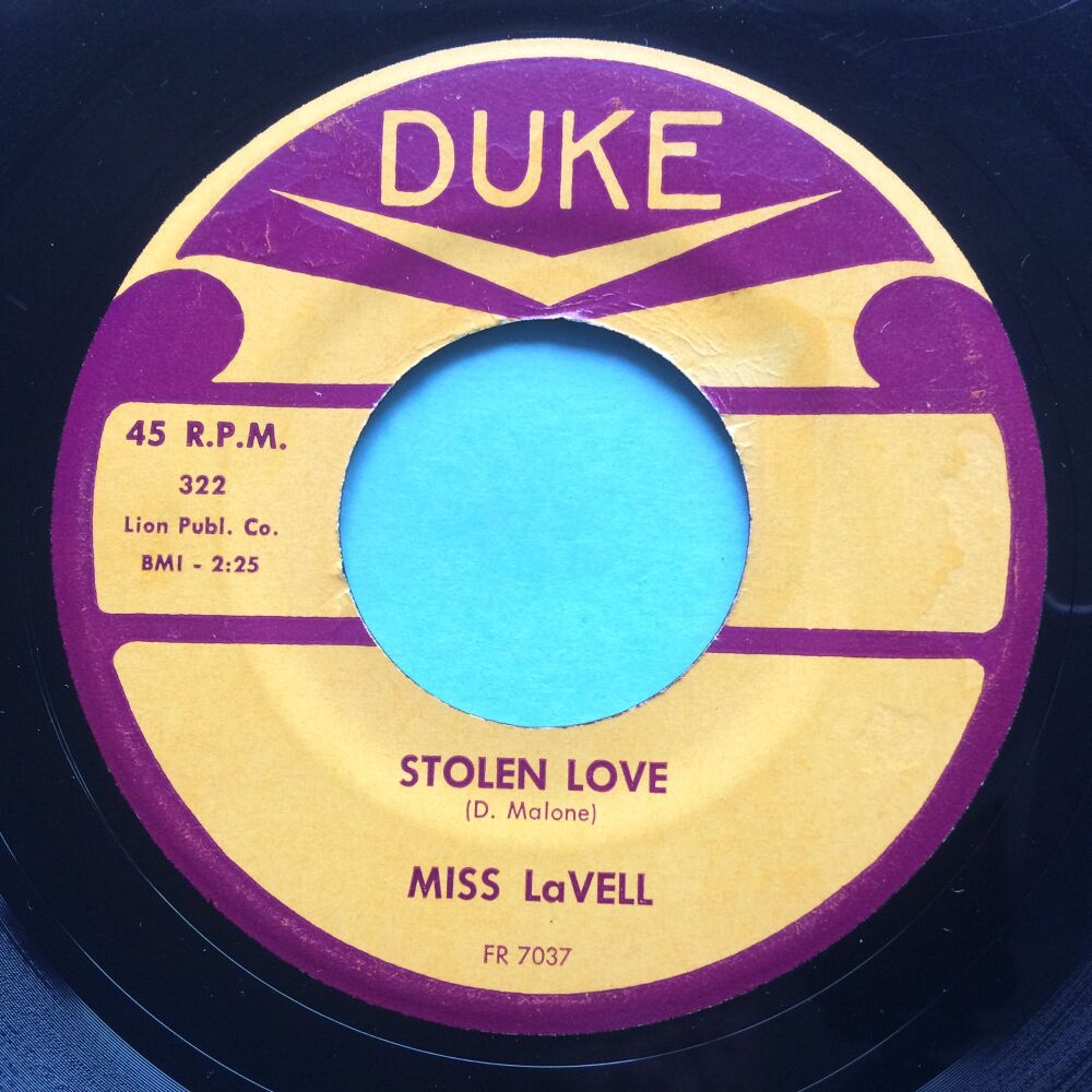 Miss Lavell - Stolen love - Duke - VG+