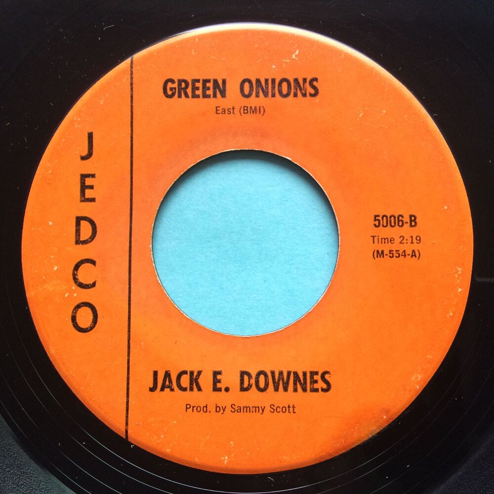 Jack E Downes - Green Onions - Jedco - VG+