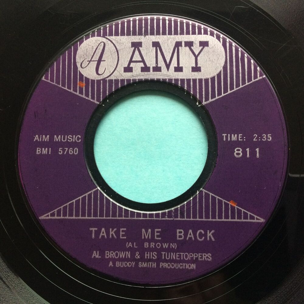 Al Brown - Take me back b/w Mention me - Amy - VG+