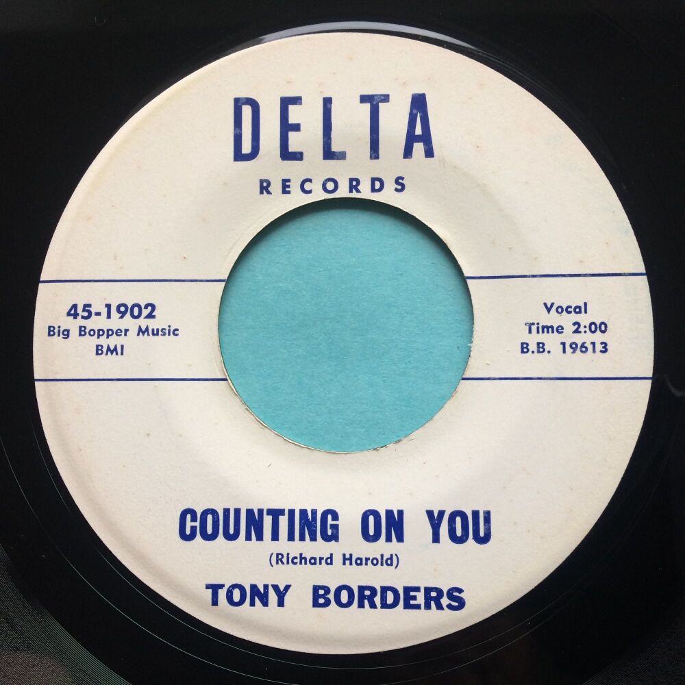 Tony Borders - Counting on you - Delta promo - Ex