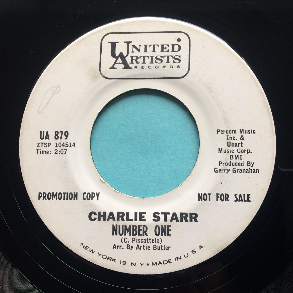 Charlie Starr - Number one - United Artists - promo - Ex-