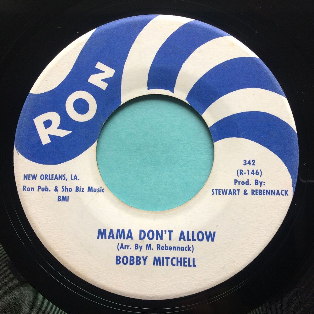 Bobby Mitchell - Mama don't allow - Ron - Ex