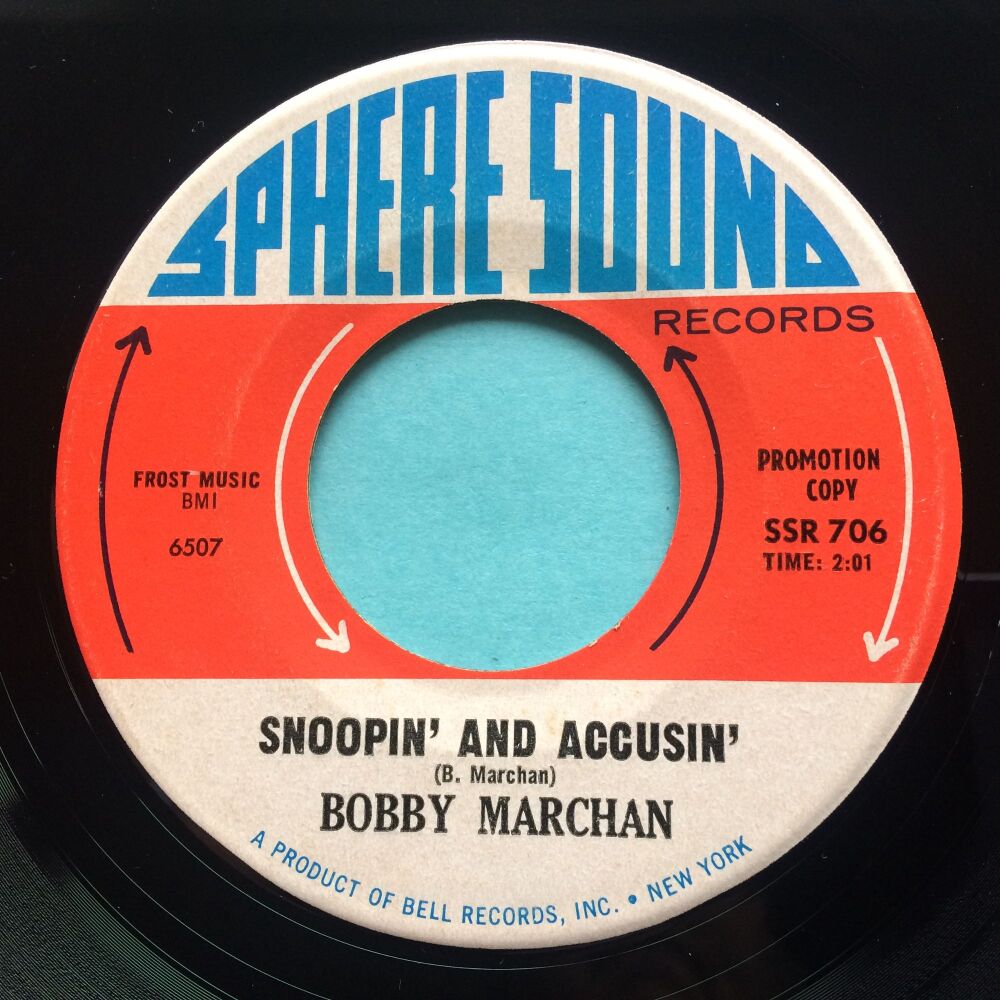 Bobby Marchan - Snoopin' and accusin' - Sphere Sound - Ex