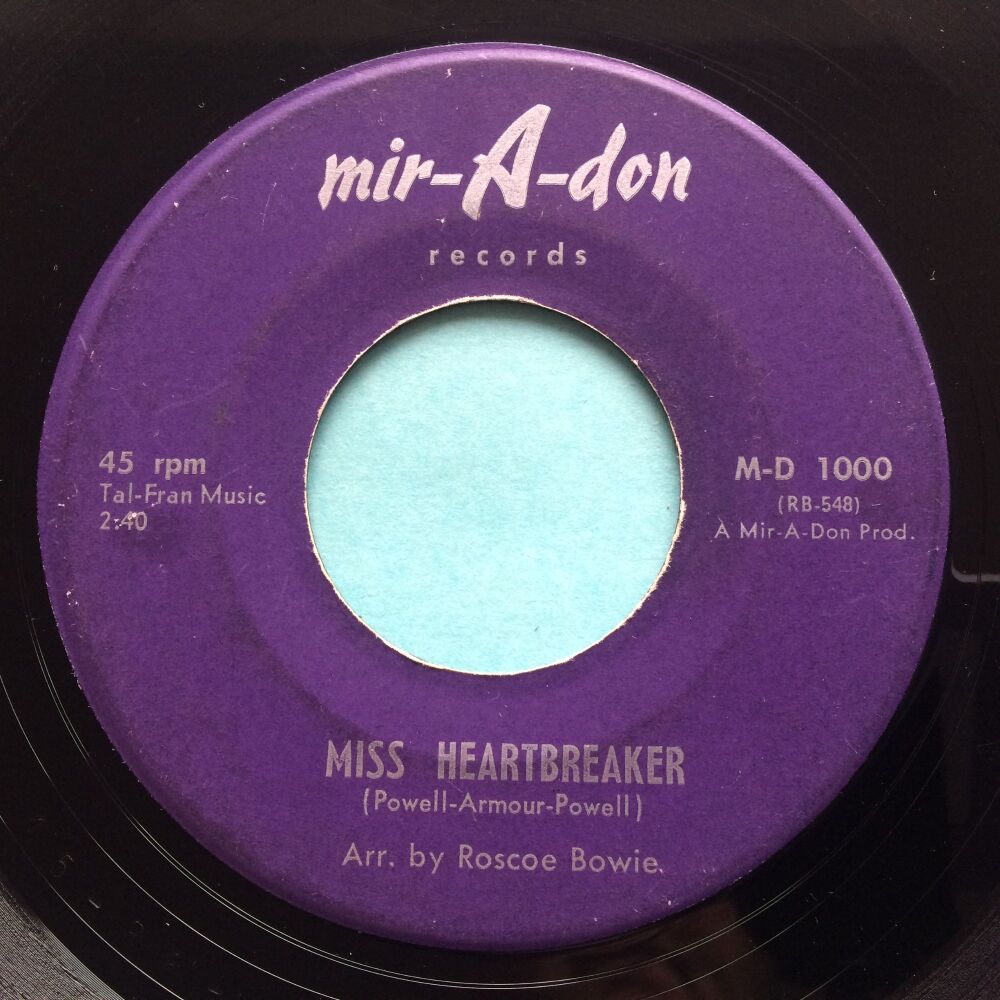 Ascots - Miss Heartbreaker - Mir-A-Don - VG+